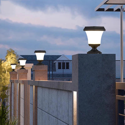 Lampe Solaire Carrée Extérieure Étanche Jardin - vue 3