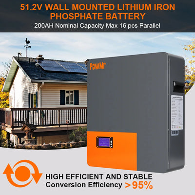 Batterie Solaire LiFePO4 51,2V 100Ah 5,12 kWh