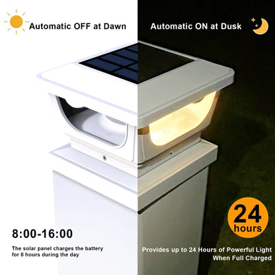 Lampe Solaire LED Paysage Jardin Cour Clôture 3000K 6000K