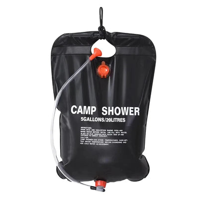 Sac de Douche Solaire Pliable 20 L Ultra Léger