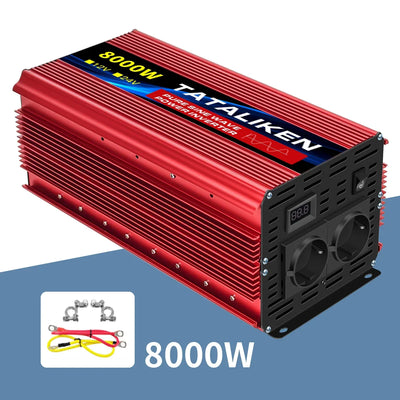 Convertisseur Solaire Onde Pure 12V 24V 220V