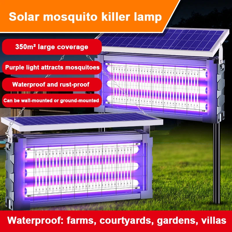 Lampe solaire anti-moustique LED grande puissance
