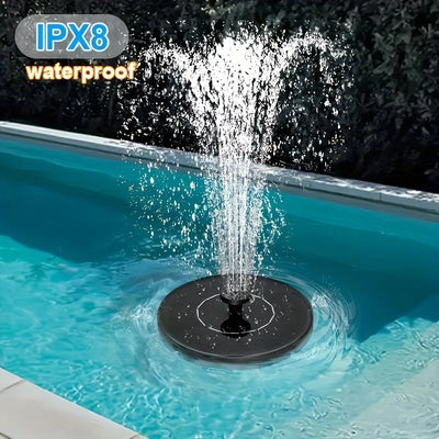 Pompe Solaire Flottante LED pour Bassin et Bain d'Oiseaux