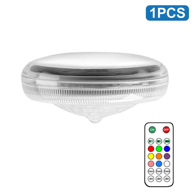 Lampe Solaire Flottante de Piscine LED Télécommande 9 Couleurs