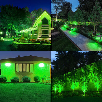 Projecteur Solaire Paysage LED Étanche Jardin Mur Rue