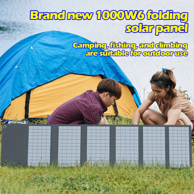 Panneau Solaire Pliable 1000W Camping 12V