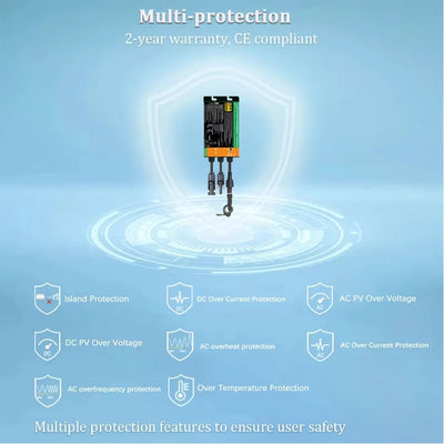 Micro-Onduleur Solaire 300W à 700W MPPT