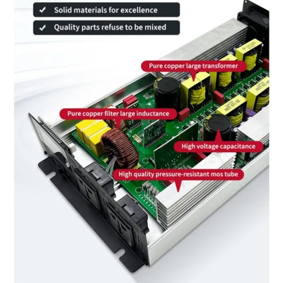 Convertisseur Solaire Onde Pure 1600W à 6000W