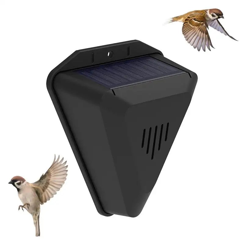 Effaroucheur Solaire Sonore 13 Modes pour Chiens et Oiseaux