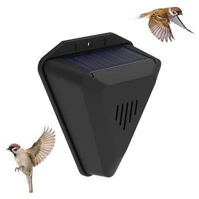Effaroucheur Solaire Sonore 13 Modes pour Chiens et Oiseaux