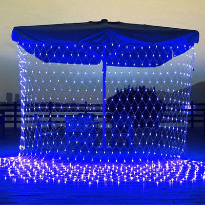 Filet Lumineux Solaire LED 3x2 m et 6x4 m Noël