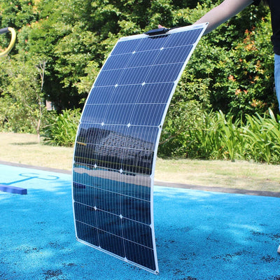 Panneau Solaire Flexible Monocristallin Étanche