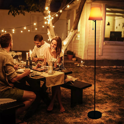 Lampadaire Solaire Extérieur Sans Fil avec Capteur de Lumière