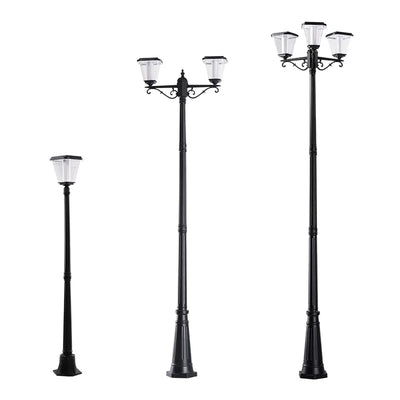 Deuxième modèle du lampadaire solaire extérieur LED