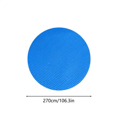 Bâche à Bulles Solaire Ronde Piscine 6 à 12 Pieds