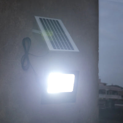 Projecteur Solaire LED Télécommande Éclairage Extérieur Large Faisceau