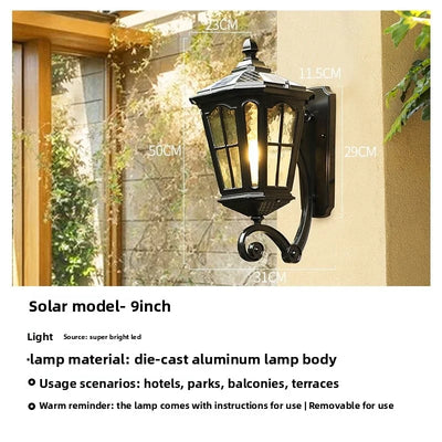 Applique Solaire Murale Extérieure Étanche Ultra-Lumineuse