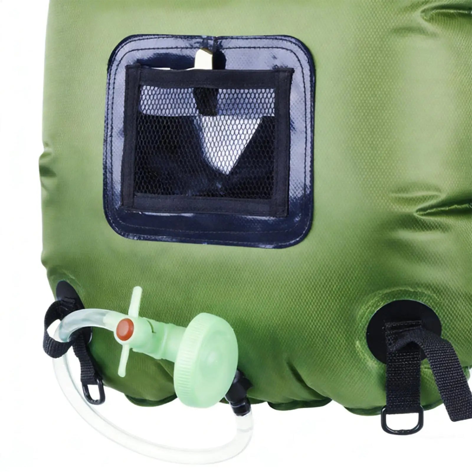Douche Solaire de Camping 20L avec Pomme de Douche et Tuyau