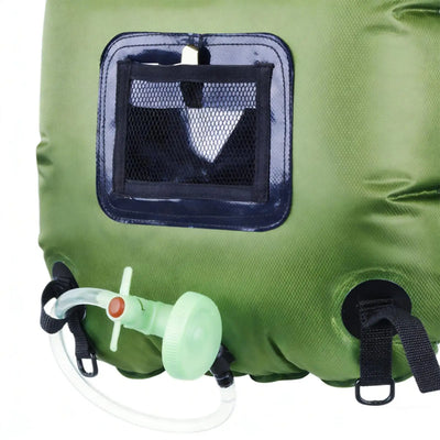 Douche Solaire de Camping 20L avec Pomme de Douche et Tuyau