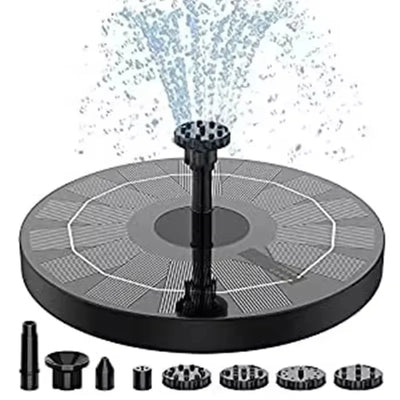 Mini Fontaine Solaire Flottante Autonome pour Bassin