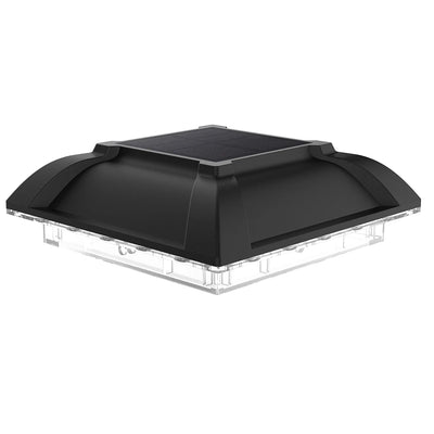 Lampe Solaire Pilier de Portail Bouchon Poteau Étanche Jardin