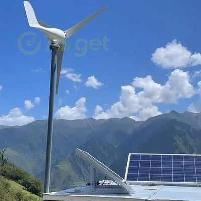 Éolienne 2kW à 6kW 3 ou 5 Pales 12V 24V 48V MPPT Hybride