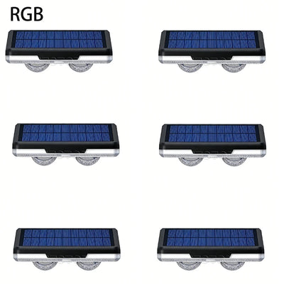 Projecteur Solaire Extérieur RGB à Clipser pour Clôture et Balcon