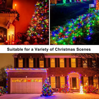 Décoration Solaire Noël Extérieur Étanche pour Jardin