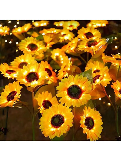 Lampe Solaire Tournesol à Planter Jardin