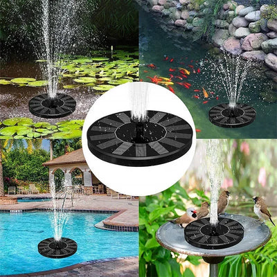 Pompe Solaire Flottante LED pour Bassin et Bain d'Oiseaux