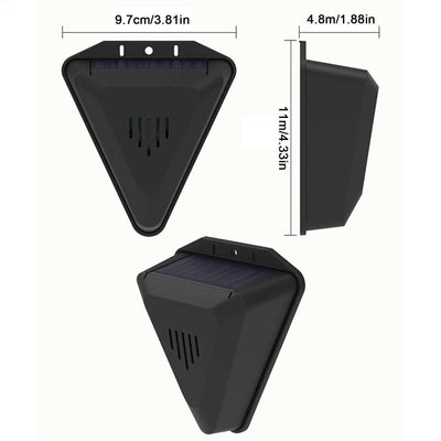 Effaroucheur Solaire Oiseaux 13 Modes Sonores Extérieur