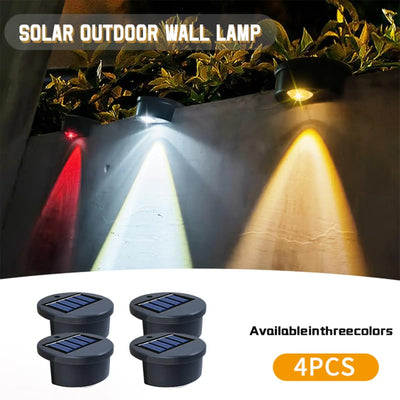Lampe Solaire Étanche Lot de 4 pour Terrasse et Jardin