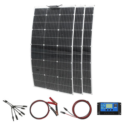 Panneau Solaire Flexible 200W 400W Kit 12V