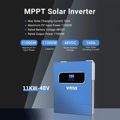 Onduleur Solaire Hybride 11 kW 48V MPPT