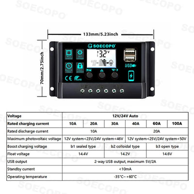 Kit Solaire Complet 6000W Onduleur Panneau 300W