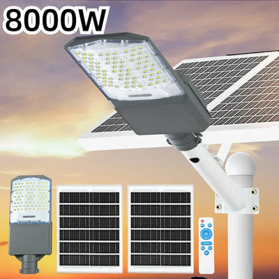 Projecteur solaire extérieur LED étanche pour jardin