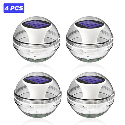 Lampe LED Solaire Flottante RVB IP65 Décoration Piscine Jacuzzi