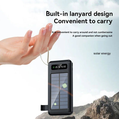Batterie Externe Solaire 50000mAh Double USB