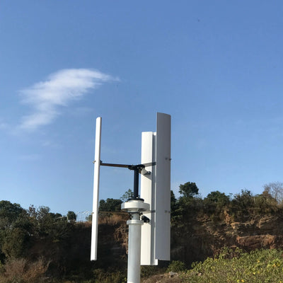 Générateur Éolien Vertical 20 kW Triphasé 3 Pales Silencieux