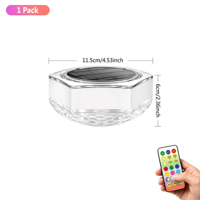 Lampe Solaire Flottante pour Piscine LED avec Télécommande