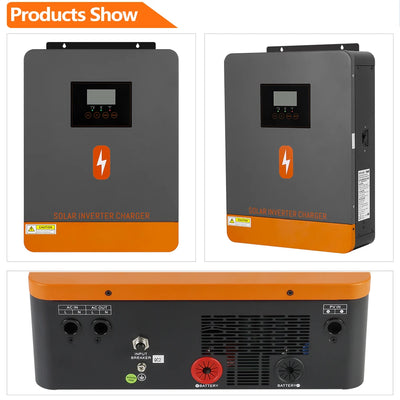 Onduleur Solaire Hybride 4,2kW 24V MPPT 100A - vue 5