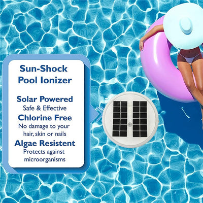 Purificateur Solaire de Piscine Ionique Cuivre et Argent