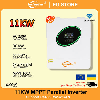 Onduleur Solaire Hybride 11 kW MPPT 48V