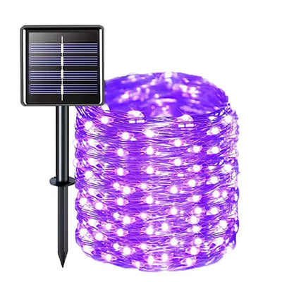 Guirlande Lumineuse Solaire Extérieure Étanche LED