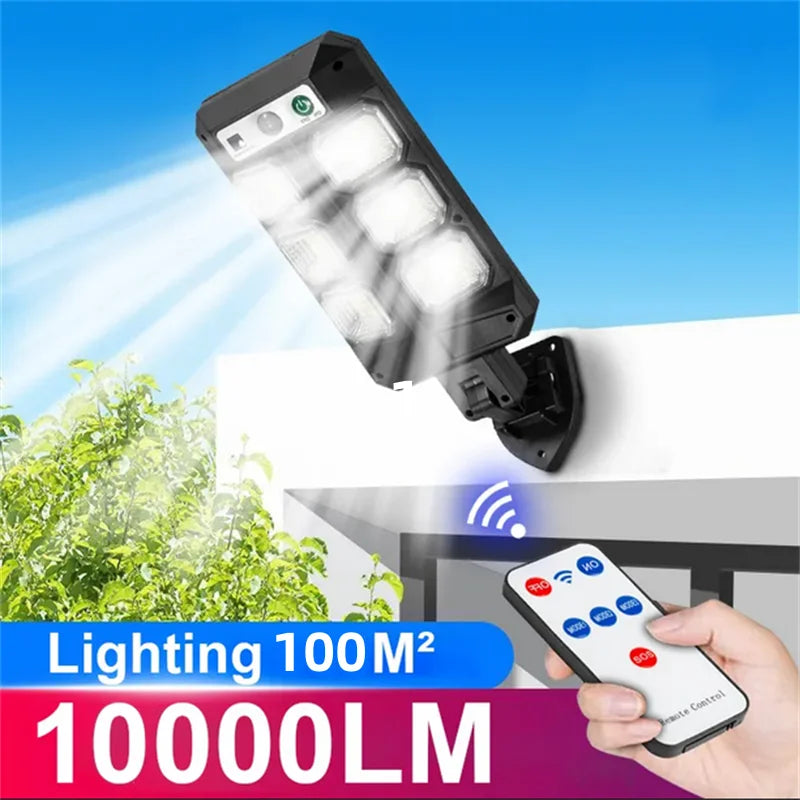 Lot de Lampes Solaires Extérieures Détecteur de Mouvement pour Allée