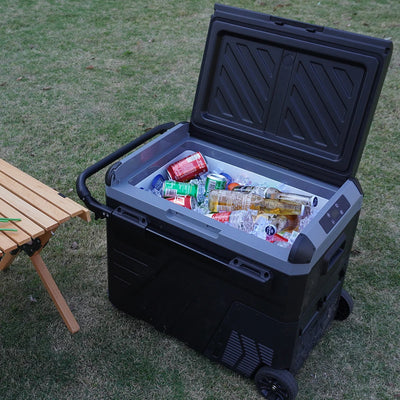 Glacière Congélateur Portable 12V à Compresseur 45 L