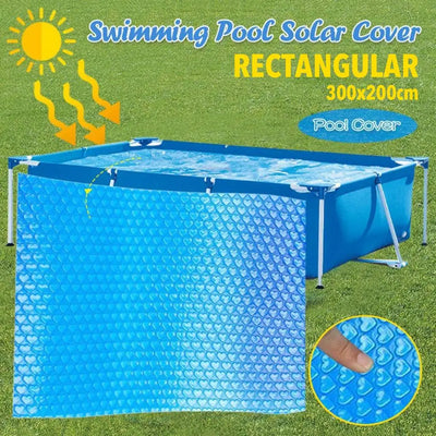 Bâche à Bulles Solaire Rectangulaire Isolante Piscine et Spa