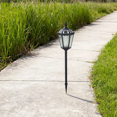 Borne Solaire de Pelouse Étanche pour Jardin
