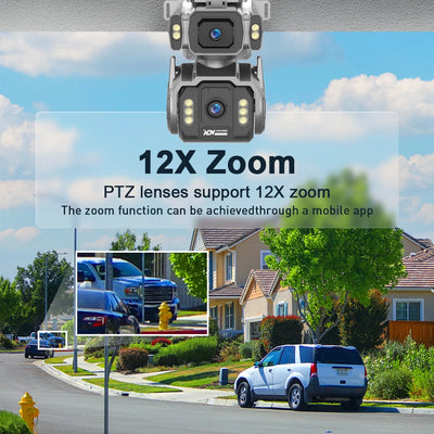 Caméra de Surveillance Solaire 8MP 4G AOV - vue 5