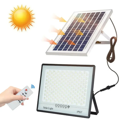 Projecteur Solaire Extérieur Puissant 400W